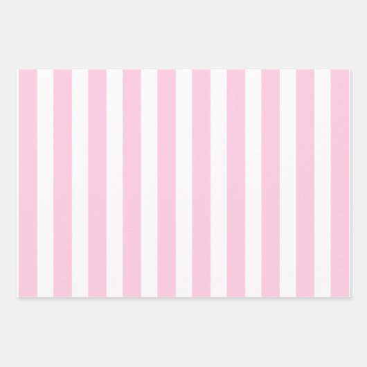 Rosa und Rot Holly Jolly Weihnachten Geschenkpapier Set (Vorderseite 3)