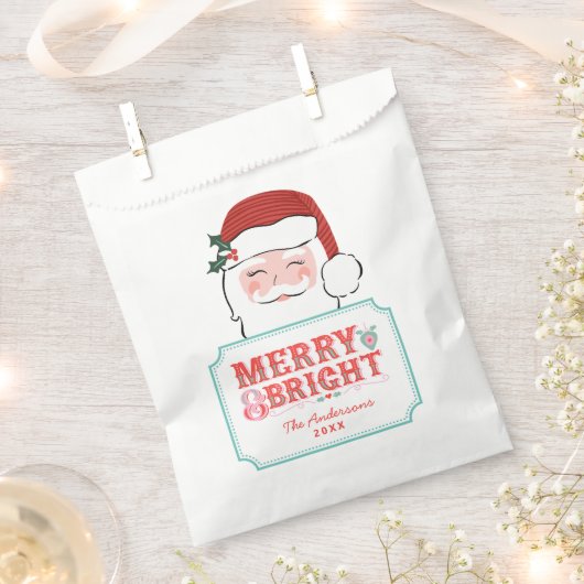 Rosa und Rot | Merry & Bright Geschenktütchen (Ausgeschnitten)