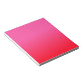 Rosa und Rot Notizblock (angewinkelt)