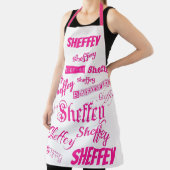 Rosa und Rot Schürze (InSitu)