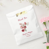 Rosa und rote Blume Geschenktütchen (Versiegelt)