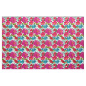 Rosa und rote Blume Stoff (Fat Quarter (45,7 x 55,9 cm))