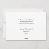 Rosa und rote Bogen Weihnachten (Rückseite)