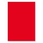 Rosa und Rote Hochzeit Tischnummer (Rückseite)