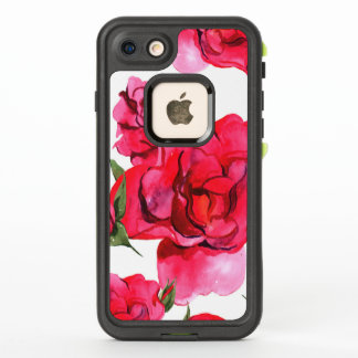 Rosa und Rote Rose