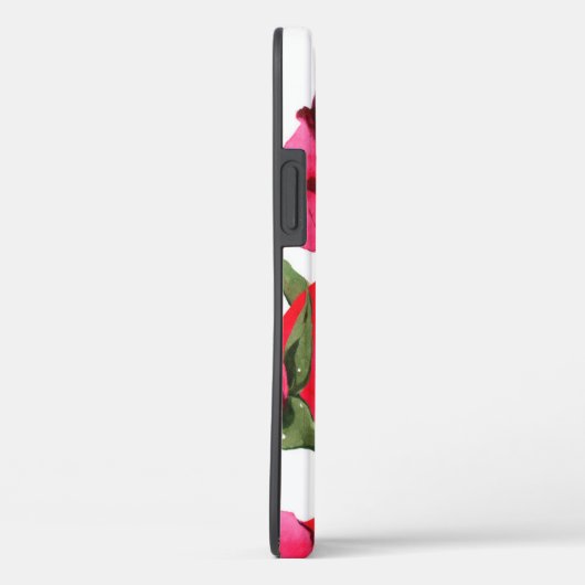 Rosa und Rote Rose Case-Mate iPhone Hülle (Rückseite / Rechts)