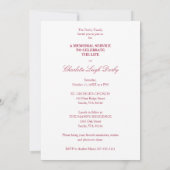 Rosa und Rote Schatten Botanisches Blumengarten Fo (Rückseite)