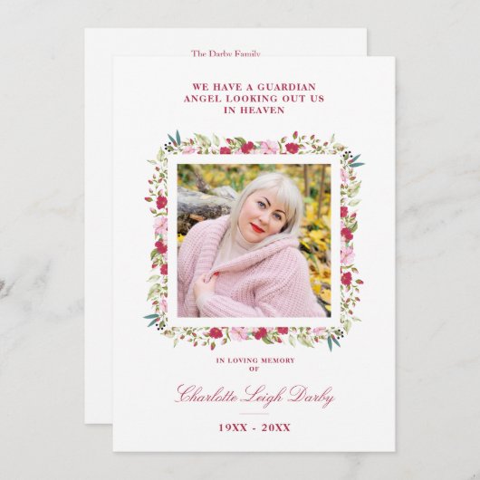 Rosa und Rote Schatten Botanisches Blumengarten Fo (Vorne/Hinten)