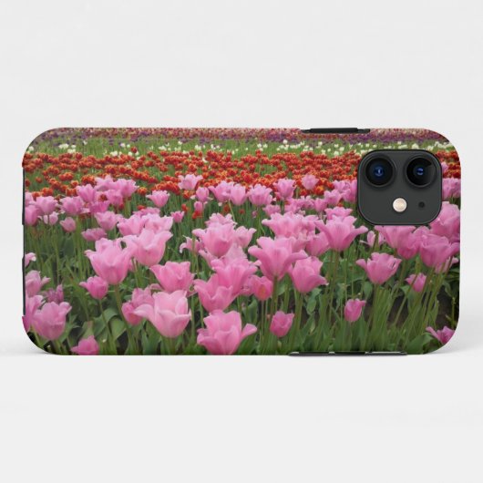 Rosa und Rote Tulpen, Oregon Case-Mate iPhone Hülle (Rückseite (Horizontal))