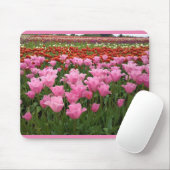 Rosa und Rote Tulpen, Oregon Mousepad (Mit Mouse)