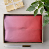 Rosa und rote Valentine Gradient Seidenpapier (Geschenk)