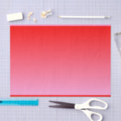 Rosa und rote Valentine Gradient Seidenpapier (Handwerk)