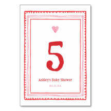 Rosa und Rote Valentine Party