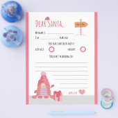 Rosa und rote Weihnachtsfeier Kinderliebhaber Weih Flyer (Einzeln)