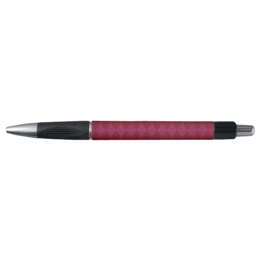 Rosa und roter Diamant Glitzer Kugelschreiber (Vorderseite)