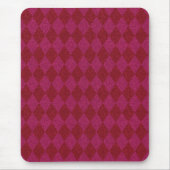 Rosa und roter Diamant Glitzer Mousepad (Vorne)