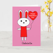 Rosa und roter Sonnentag Karte (Gelbe Blume)