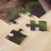 Rosa und Rotes Geranium Puzzle (Seite)