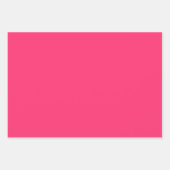 Rosa und rotes Herz mit Valentinrosa Geschenkpapier Set (Vorderseite 3)