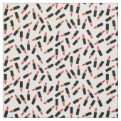 rosa und rotes Muster und Sinnliches Lipstick Stoff (Muster)