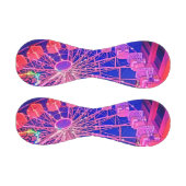 Rosa und rotes Riesenrad Baseball (Paneele)