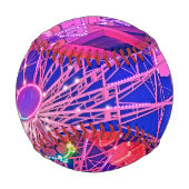 Rosa und rotes Riesenrad Baseball (Vorderseite)