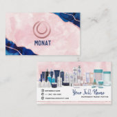 Rosa und Royal Blauer Handelskarte Visitenkarte (Vorne/Hinten)