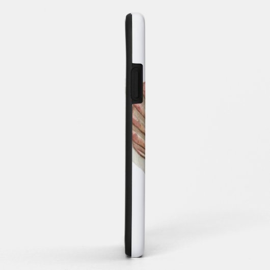 Rosa und SahneSeashell Case-Mate iPhone Hülle (Hinten/Rechts)