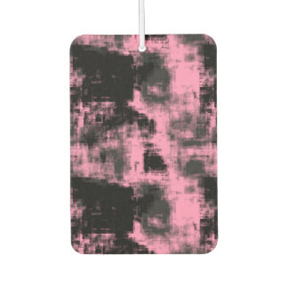 rosa und schwarz abstrakt autolufterfrischer