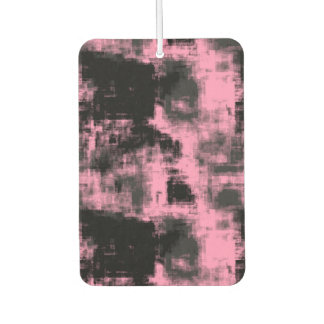 rosa und schwarz abstrakt autolufterfrischer