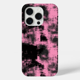 rosa und schwarz abstrakt Case-Mate iPhone hülle