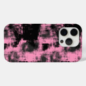 rosa und schwarz abstrakt Case-Mate iPhone hülle (Rückseite (Horizontal))