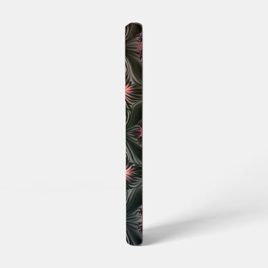 Rosa und Schwarz-Jewel Eye Design Samsung Galaxy Hülle (Linke Seite)