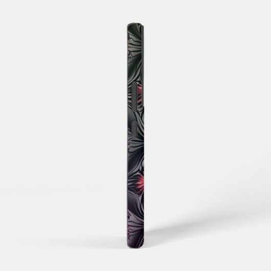 Rosa und Schwarz-Jewel Eye Design Samsung Galaxy Hülle (Rechte Seite)