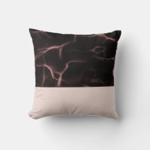 Rosa und schwarz-marmoriertes Thema