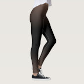 Rosa und Schwarz Moderne Einfache Gradienten für s Leggings (Rechts)