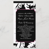 Rosa und Schwarz Programm (Vorne/Hinten)