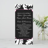 Rosa und Schwarz Programm (Stehend Vorderseite)