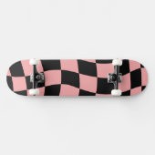 Rosa und Schwarz Skateboard (Horizontal)
