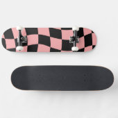 Rosa und Schwarz Skateboard (Horizontal)