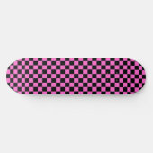 Rosa und Schwarz Skateboard (Horizontal)