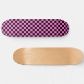 Rosa und Schwarz Skateboard (Horizontal)