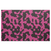 Rosa und Schwarz Stoff (Fat Quarter (45,7 x 55,9 cm))
