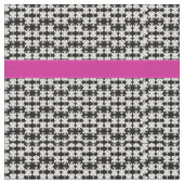 Rosa und Schwarz Stoff (Nahaufnahme)