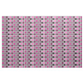 Rosa und schwarz Trendy Boho Stipped Print Stoff (Fat Quarter (45,7 x 55,9 cm))