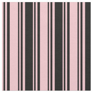 rosa und schwarze Linien/Streifen-Muster Stoff