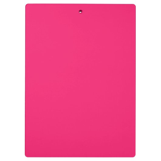 Rosa und schwarze Lipstick Klemmbrett (Rückseite)