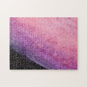 Rosa und Schwarze Malerei Puzzle (Horizontal)