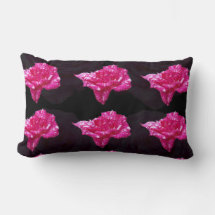 rosa und schwarze Rose, Lendenkissen
