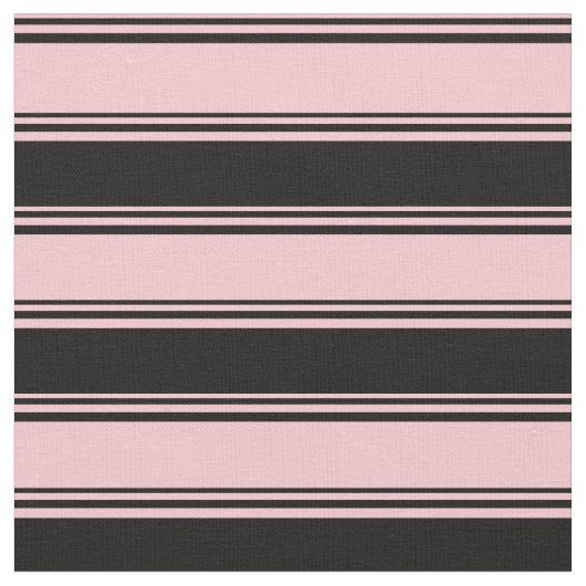 rosa und schwarze Streifen/Linienmuster Stoff (Nahaufnahme)